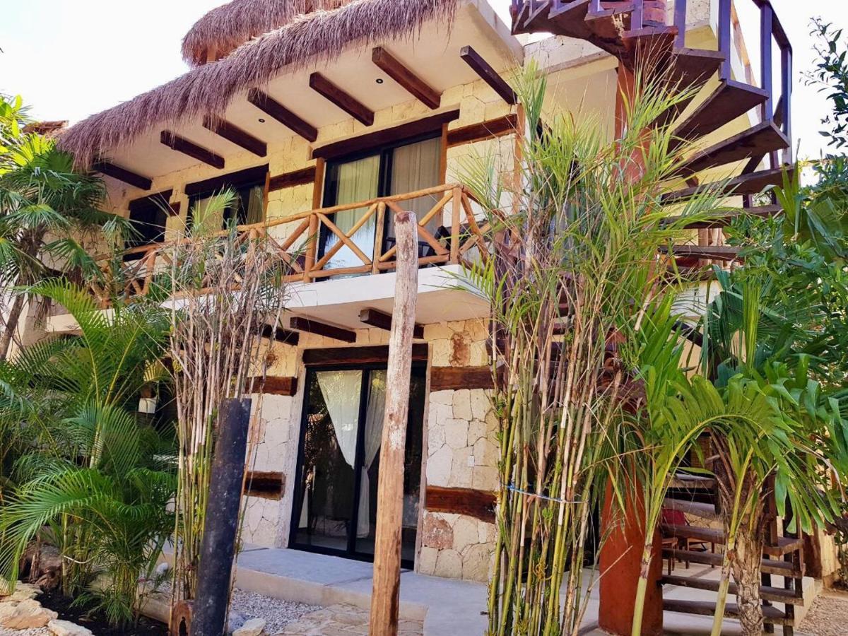 La Casa De Mia Tulum Hotell Exteriör bild
