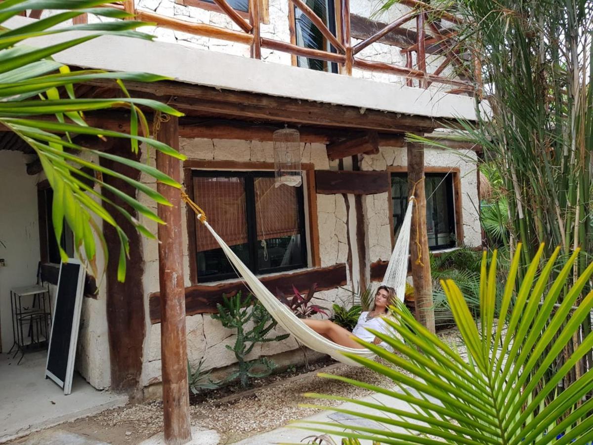 La Casa De Mia Tulum Hotell Exteriör bild