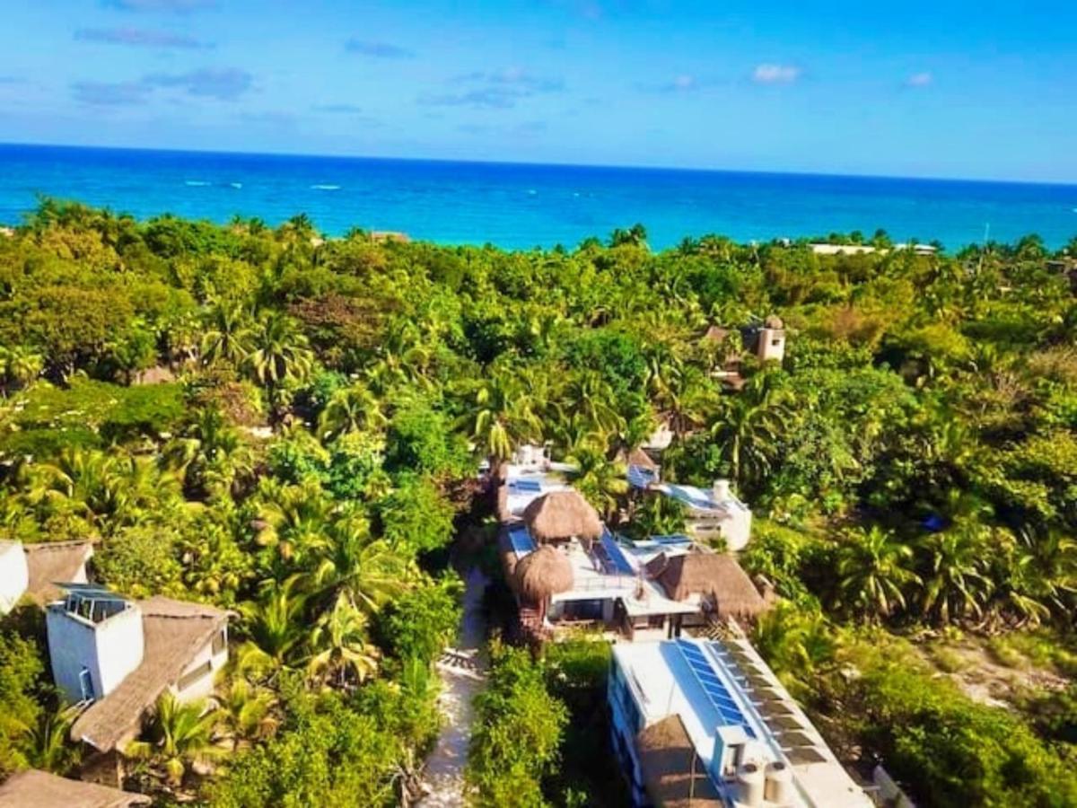 La Casa De Mia Tulum Hotell Exteriör bild
