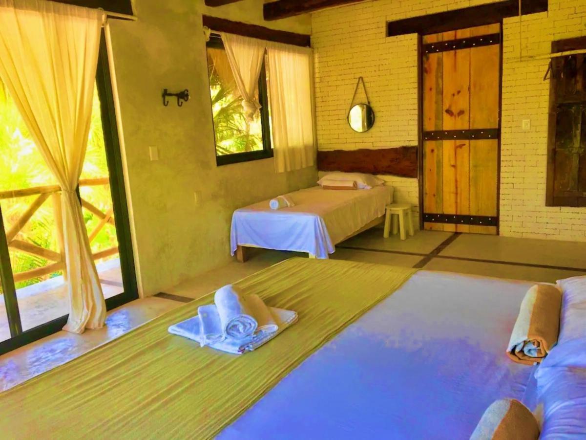 La Casa De Mia Tulum Hotell Exteriör bild