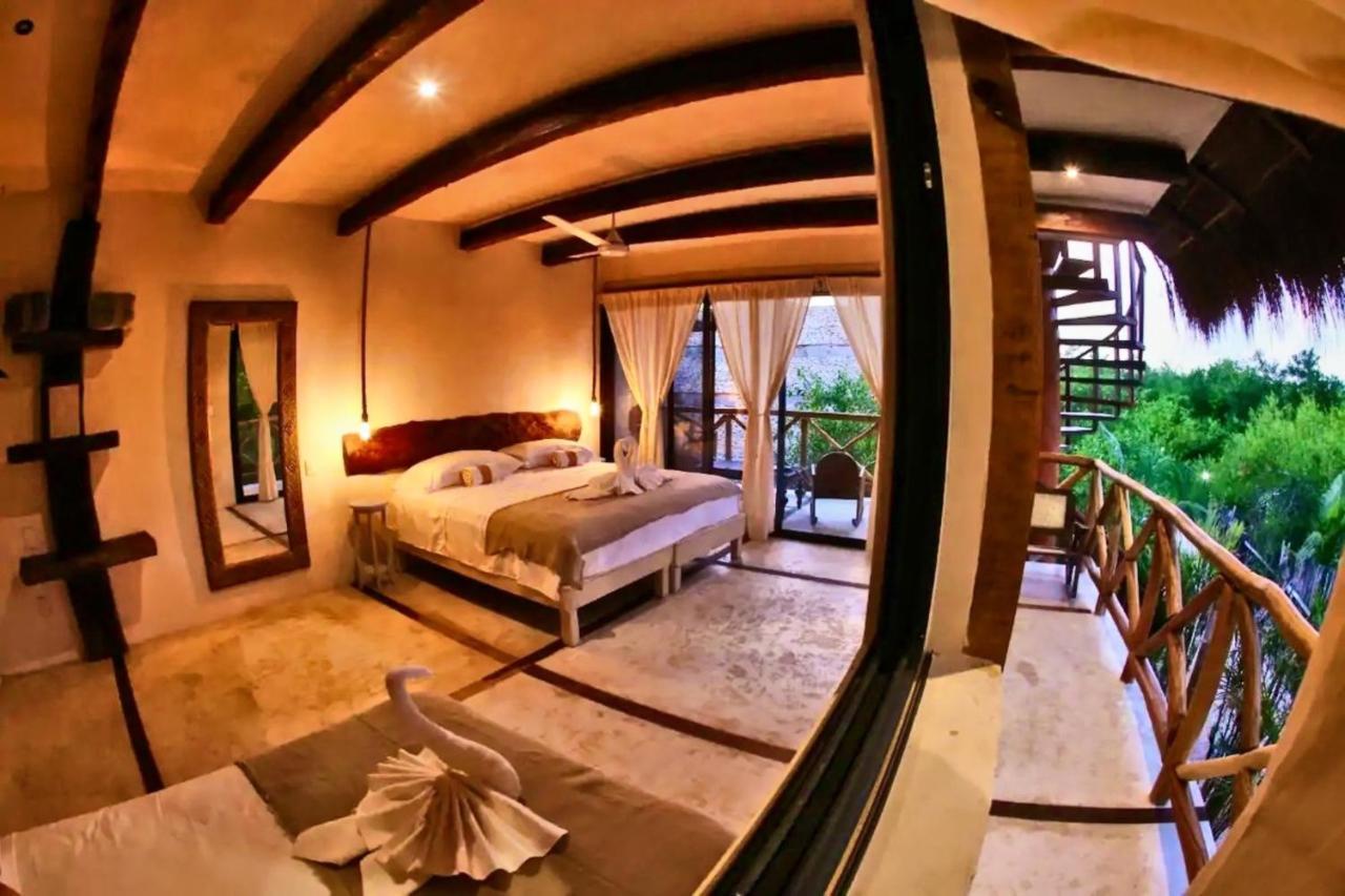 La Casa De Mia Tulum Hotell Exteriör bild
