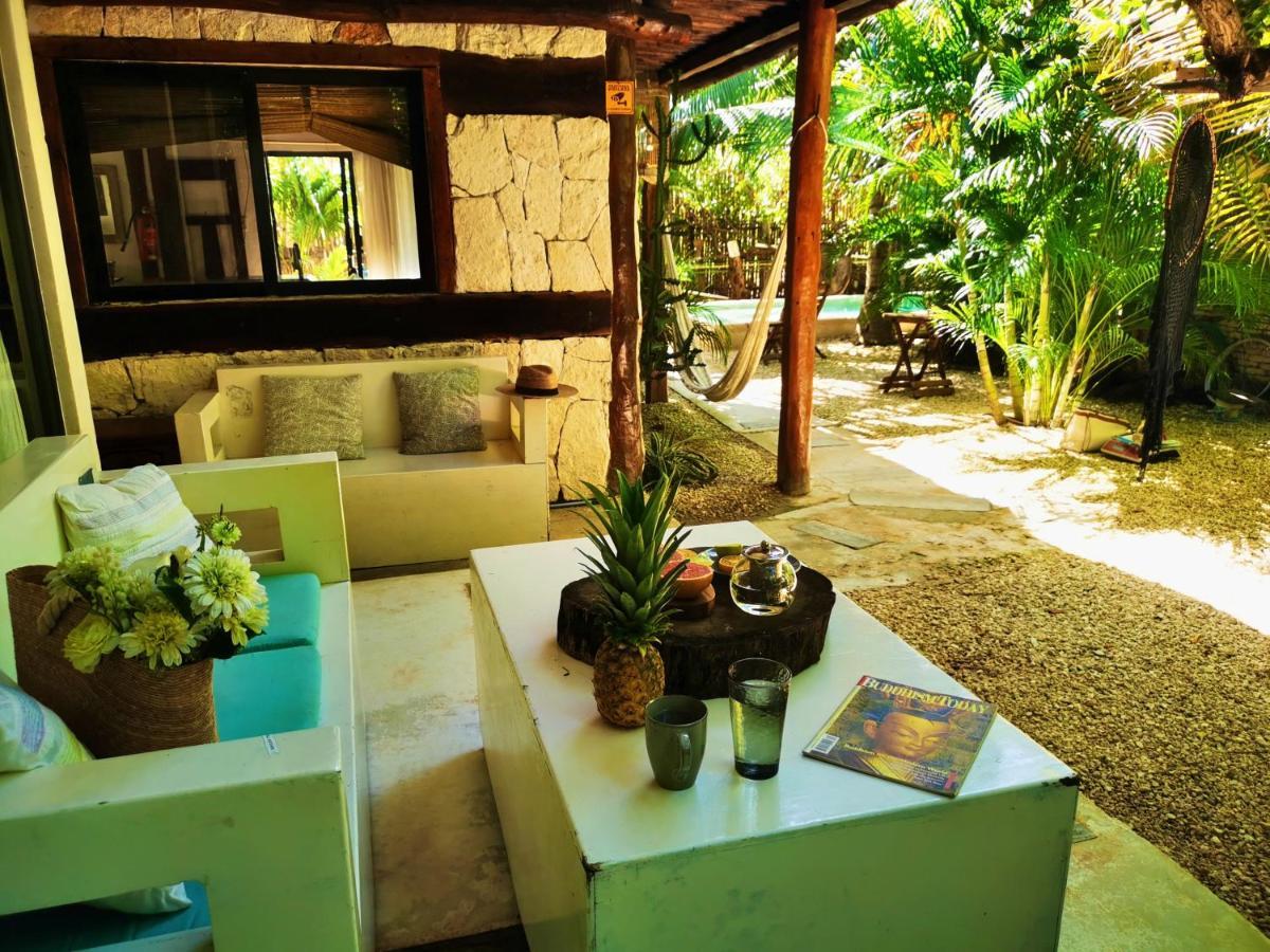La Casa De Mia Tulum Hotell Exteriör bild