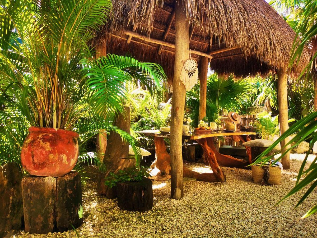 La Casa De Mia Tulum Hotell Exteriör bild