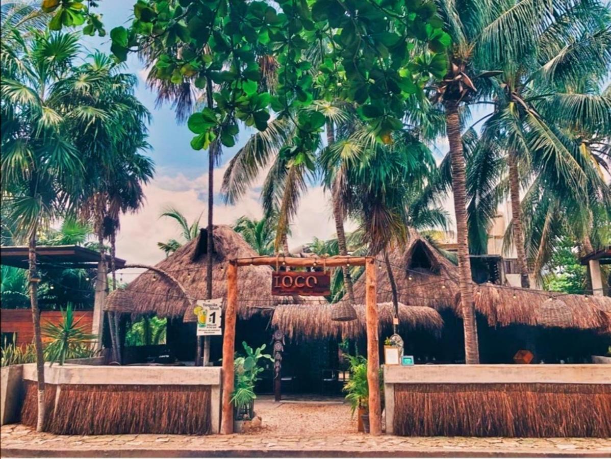 La Casa De Mia Tulum Hotell Exteriör bild