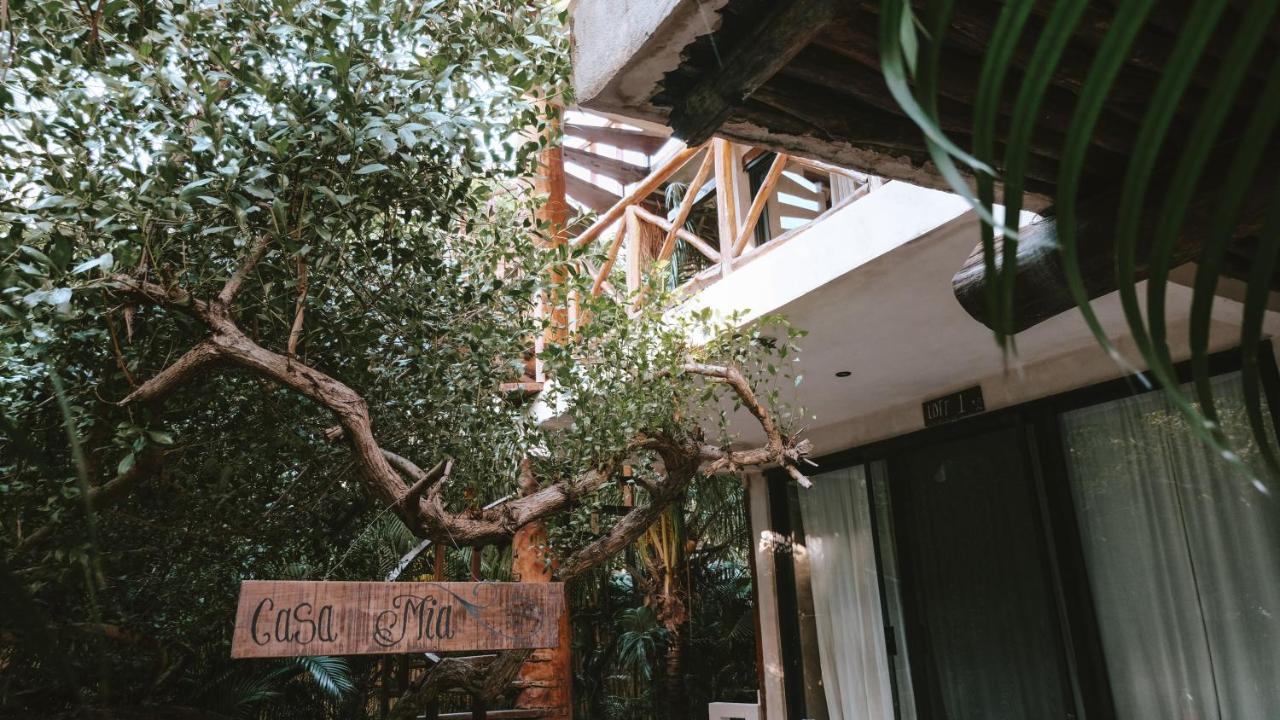 La Casa De Mia Tulum Hotell Exteriör bild